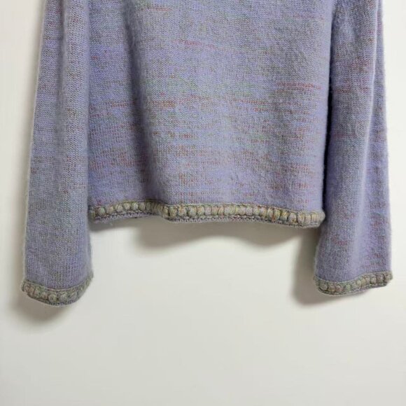 Chanel Cashmere Alpaca Lilac & Multicolor - Picture 10 of 12